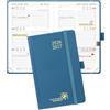 POPRUN Agenda 2026 2027 Settimanale Tascabile 10x15,6cm,Ago.2026 a Dic.2027 | Copertina Rigida Diario Scuola, A6, 17 Mesi, Carta Spessa da 80 GSM(Blu Notte)