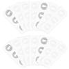 REBECCAGIBSON Ntag215 - 50 adesivi NFC Tag Tags, 25 mm, autoadesivi per tutti i telefoni cellulari e dispositivi abilitati alla Nfc