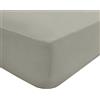Sleepdown - Lenzuolo con angoli in policotone, colore: Naturale