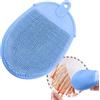 Generic Spugnette in silicone per piatti, spazzola lavapiatti a doppio lato, riutilizzabile, utensile per la casa, per banconi, lavelli, griglie, piani di lavoro, stufe, padelle,