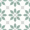 MORCART 20 piastrelle autoadesive per pavimenti, 20 x 20 cm, in vinile, impermeabili, fai da te, per bagno, cucina, camino, casa degli animali domestici, scale, camere da letto, pareti (verde chiaro