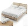 XRVRILE Copridivano Impermeabile Trasparente Copridivano Protezione Copertura Mobili Antipolvere - 240x430cm XXL Copridivano Antiscivolo per Divano 3 Posti Letto Matrimoniale Trasloco