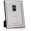 ARTÉ 15x20 Cornice per foto, Made in Italy, elegante placcata in argento, Silver Plated antiossidante, Fascia 1,5 cm, Bellissima cornice in Silver Plated con retro in legno mogano E134/15x20