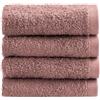 NELLA BIAGINI Lavette Bagno 30x30 cm, Set Asciugamani Bagno, Set da 4, 100% Spugna di Puro, Cotone, 420 gr/mq, Morbide, Assorbenti, Pratiche, Resistenti, Tinta Unita. Modello: Minerva