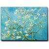 Giallobus - Quadro - Vincent Van Gogh - Fiori di mandorlo - Tela Canvas Telaio Premium Alto Spessore - 70L x 50l cm - Pronto da appendere - Quadri moderni per la casa