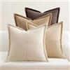 EMEMA - Set di 4 federe in cordisam per cuscino decorativo, 50 x 50 cm, morbide e decorative, per divano, soggiorno, camera da letto, serie caffè