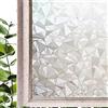 Hoonng Pellicola Vetri Finestre, Oscurante Privacy Pellicola, Geometria, 90x300CM
