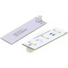 CWOQOCW Striscia luminosa a LED per frigorifero e congelatore, gruppo di luci SW-BX02B/49031078 (2 pezzi)