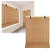 Cxllisionary Parasole Tapparella Bamboo Con Sollevatore 45 50 60 65 70 80 90 100 105 110 120 130 140 150 160 Larghezza Naturale Cortina Di Bambù Privacy Tenda a Rullo in Bambù Facile Da Installare (Size : 130x150