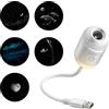 Generic Galaxy Projector Night Light 2 in 1 | Proiettore Galassia Stelle Soffitto | Galaxy Dream Star Projector | Lampada LED Notturna Luna Dischetti per Camera da Letto Parete Decorazione Ambienti