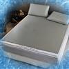 ZXLVCU Tappetino da Letto Estivo per Camera da Letto, Raffreddatore in Seta di Ghiaccio, Pieghevole Stuoia per Letto con Federa, Materassino Refrigerante, Materassino Rinfrescante (120 * 200cm,Grey)