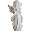 Ulalaza Scultura di angelo Colonne decorative romane greca Figura in resina Scultura Artigianato Ornamento Figurine da collezione Decorazione soggiorno casa