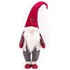 Le Telerie Gnomo Natalizio Gigante 155 cm - Gnomo Elfo Lapland Pupazzo di Natale Decorativo, Nano Natalizio per Addobbi Casa, In Tessuto Morbido e Curato nei Dettagli, Idea Regalo Originale per le Feste