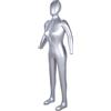 Lioaeust Manichino da esposizione per abbigliamento da donna, manichino a corpo intero con display oscillante per display a braccio per negozio di abbigliamento al dettaglio