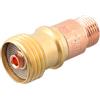NINMORTH Per lenti a gas Stubby Corpo per torcia Tig Materiale ottone compatibile con modelli WP171826 con rete (2,4 mm)
