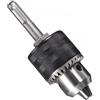 EpheyFIF Mandrino adattatore SDS Plus da 1,5 a 13 mm con chiave a 3 ganasce per martello rotativo, strumento di conversione in acciaio al carbonio con gambo rotondo filettatura 1/2-20UNF