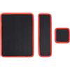 Generic Tappetino Magnetico per Attrezzi da 3 Pezzi 12,8x9,64 Pollici 12,8x4,1 Pollici 4,33x4,33 Tappetino Magnetico Flessibile per Chiave a Vite Bullone Dado Piccole Parti