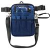 Deger da infermiera, organizer per cintura da infermiera, forbici e kit per la cura degli attrezzi, borsa a tracolla blu