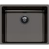 Foster KE Filotop Gun Metal 2155 056 Lavello montato su piano Rettangolare Acciaio inox