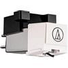 GAOHOU AT3600L - Puntina magnetica per giradischi, ricambio ad alta precisione per Audio-Technica, ago per giradischi, bianco