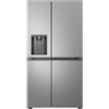 LG GSJC41PYPE - Frigorifero Side by Side, serie 400, Instaview Door-In-Door, senza presa d'acqua, Classificazione E, 641 L, Inox Anti impronte