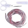 Aohyue Paracolpi Portiere Auto 8M Trasparente, Protezione Bordi Porta in PVC a Forma di U con Forbice, Antigraffio per Autovetture e Berlina