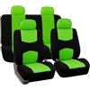 DESIAR Coprisedili per auto serie per FORD Fiesta 2011-2019 compatibile coprisedile auto/verde