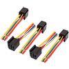 N/D DC 12 V/24 V 80 A 5 pin cavo relè presa imbracatura connettore 5 pezzi per auto camion