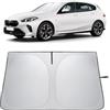 LANTU Parasole Parabrezza Per BMW 1er F20 F21 F40 2012-2026/ 2er F44 2020-2026 Ripiegabile Protezione Visiera Solare Con Tasca Portaoggetti Blocca Raggi UV Ombrello Da Sole