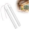 Vexnaro 2 Pezzi Barra Luminosa LED, Striscia LED con Funzione Memoria per Interni, 12V Lampada con Luminosità Regolabile per Camper, Furgone, Caravan, Roulotte, Barca e Armadietto