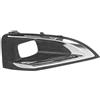 NYSAASDST Coperchio lente Faro Per Peugeot 3008 5008 P84 2016 2017 2018 2019 Paraurti anteriore Copertura fendinebbia Coperchio alloggiamento Cornice rivestimento Cofano(Right side)
