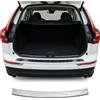 OMAC Protezione Soglia Baule Protezione Paraurti compatibile con Volvo XC60 2018-2026 Acciaio Inox Argento