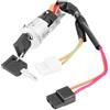 Generic Interruttore Accensione Blocco Interruttore A Cilindro Con Serratura Accensione Con Chiavi Serrature Avviamento Cilindro Accessori Auto Compatibile Con Trafic 2001-2014 OE 7701038365