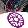 Runfarr Pignone 48t per Surron, Pignone per Moto 48 Denti Pignone Posteriore per Sur-Ron Sur Ron Light Bee S/X X160/X260-Viola