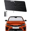 SHAOHAO Compatibile con Kia ceed Kia Xceed 2019-2024 Ombrellone parasole auto auto parabrezza anteriore pieghevole protezione UV parasole parasole tessuto antipiega accessori Kia ceed