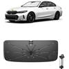 Ruiya 2026 Upgrade Ombrello Parasole Auto Parabrezza Compatibile con BMW 3-Series| 4-Series | i3 2019-2026, Parasole Anteriore Pieghevole Protezione UV, Accessori Auto BMW 3-Series