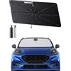 SHAOHAO Compatibile con Ford Puma MK2 2020-2025 Ombrellone parasole auto parabrezza anteriore pieghevole protezione UV parasole tessuto antipiega accessori Ford Puma