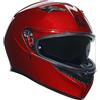 AGV CASCO K3 E2206 MPLK MONO COMPETIZIONE RED M