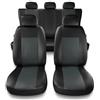 Mossa Coprisedili compatibili con Opel Mokka A, X, B (2012- ) - fodere sedili auto - set coprisedili auto universali - CM-G