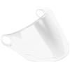 ZUNOXAZ Visiera in Resistente Acrilico Protezione per Lente Antiappannamento Trasparente Accessori Viso per Esterno