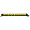 Willpower Barra LED 4x4 Barra Luce de Led Ambra Gialla 33cm 60W Faretto Faro Luci da Lavoro Led 12V 24V 6000K Fendinebbia Impermeabile Luci Off Road per Fuoristrada Auto Camion Barca Moto