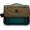 Kipling PREPPY Zaino da scuola medio, Black Khaki Bl (Nero)