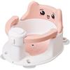Husoiuy Sedia da Bagno per Bambini - Seggiolino Doccia Portatile con Ventose | Seggiolino Doccia per Fino a 6,per Fino a 6 Maschi Femmine Seduti in Bagno