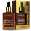 Jean & Len Tanning Drops The Face Glow, gocce autoabbronzanti per viso, collo e décolleté, con eritrulosio e betaina, senza DHA, dosabili singolarmente, per un'abbronzatura estiva, vegan, 30 ml