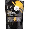 Ok Gold - Dolcificante Zero Calorie con Eritritolo e Sucralosio Dolcificante Senza Glutine Gusto uguale allo Zucchero 100% Vegan 100 Bustine