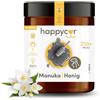 Happycor Miele Manuka per cani e animali domestici | 250+ MGO testato da laboratorio | Originale dalla Nuova Zelanda | Per la cura della pelle, delle zampe e del pelo e per ingestione | 100% naturale
