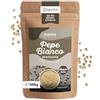 Monte Nativo Pepe bianco macinato Monte Nativo (500g) - Pepe Bianco finemente macinato ideale per Cucinare, Raffinare e Insaporire i Cibi - Sapore Intenso per la Vostra Cucina