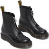 Dr. Martens donna 1460 Pascal Front Zip Stivali in pelle, nero, 36 EU