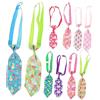 HANABASS 10pezzi Cravatte Regolabili per Animali Domestici per Feste di Pasqua e Occasioni Speciali Accessori Colorati per Cani e Gatti