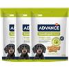 Generico Advance Hypoallergenic Snack per Cani - Kit Offerta 3x150g (450g) - Snack Ipoallergenico con 100% Proteine Idrolizzate - Senza Glutine e Digeribile - Per Cani Adulti e Senior di Tutte le Taglie